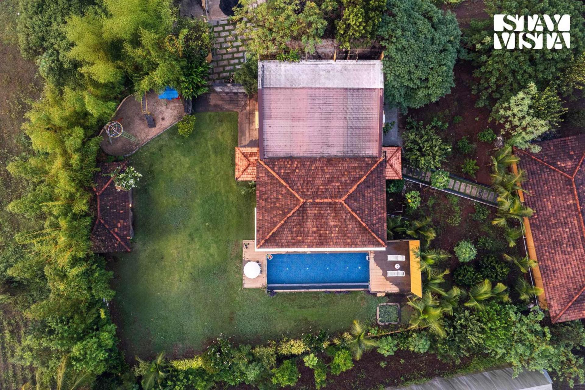 פונה Stayvista At Countryside Meadows With Pool, Ac מראה חיצוני תמונה